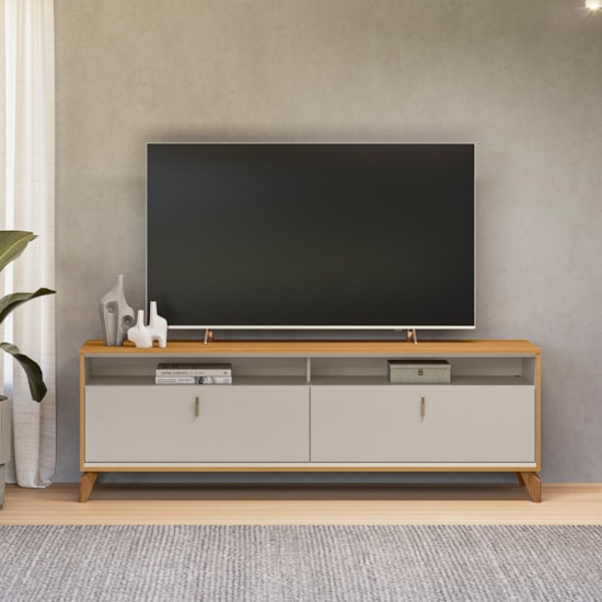 Rack 180Cm Tv Ate 75P Dubai Linea Tauari/Off White 