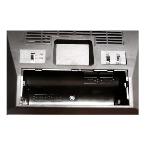 Rádio Portátil 2 Faixas Pft22ac Motobras Preto Rádio Portátil 2 Faixas Pft22ac Motobras Preto