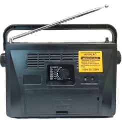 Radio Portatil Usb-Sd Rm-Pu32ac Preto Radio Portatil Usb-Sd Rm-Pu32ac Preto