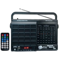 Radio Portatil Usb-Sd Rm-Pu32ac Preto Radio Portatil Usb-Sd Rm-Pu32ac Preto