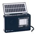 Radio Solar Portátil Fsound Fs-1587Bt Preto