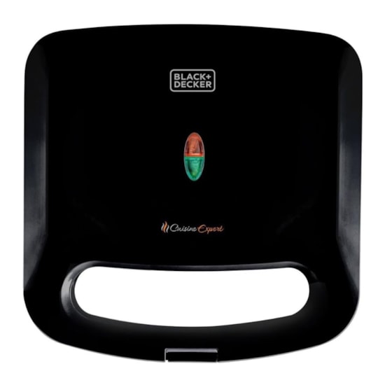 Sanduicheira E Grill 750W Black Decker E Preto