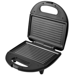 Sanduicheira Grill Crome Inox Britânia Preto