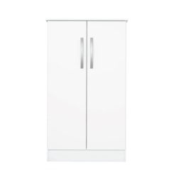 Sapateira 2 Portas 3 Prateleiras Alaska Branco New