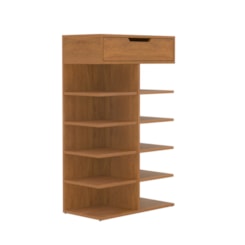 Sapateira Agata 1 Gaveta Util Cedro