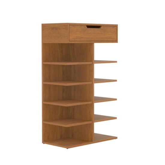 Sapateira Agata 1 Gaveta Util Cedro