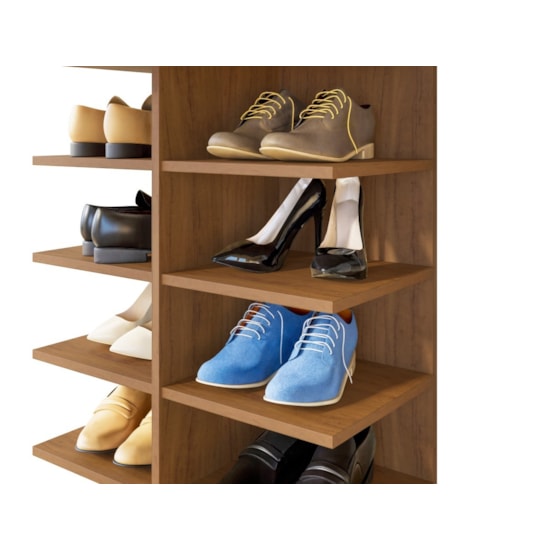 Sapateira Agata 1 Gavetas Util Cedro