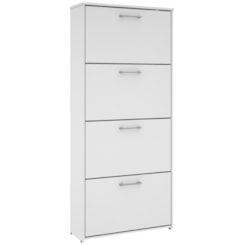 Sapateira Vertical Anne 4 Portas Branco Sapateira Vertical Anne 4 Portas Branco