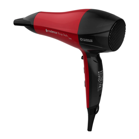 Secador Cabelos 2200W Cadence Sec560 220 Vermelho Secador Cabelos 2200W Cadence Sec560 220 Vermelho
