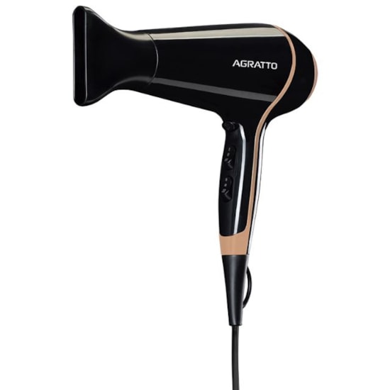 Secador Cabelos Della 1900W Agratto 220V Preto Secador Cabelos Della 1900W Agratto 220V Preto