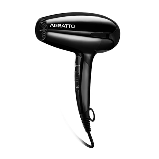 Secador De Cabelo Della Agratto Dobravel 2000W Preto