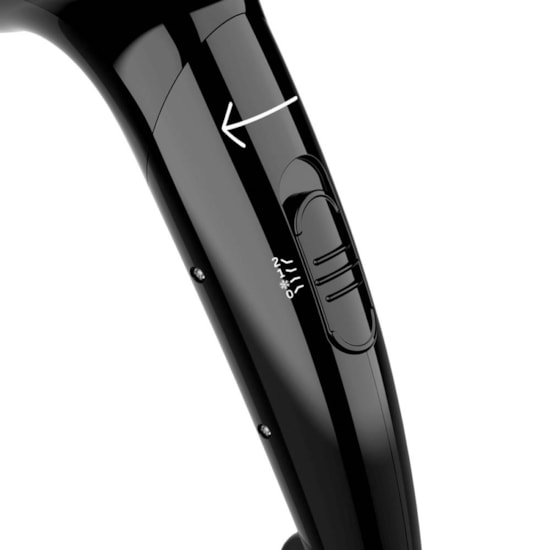 Secador De Cabelo Della Dobravel 2000W Preto