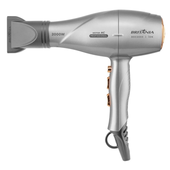 Secador De Cabelos 2000W Bsc2050  Cinza