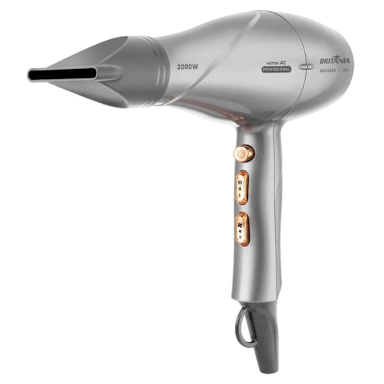 Secador De Cabelos 2000W Bsc2050  Cinza