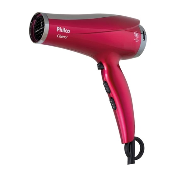 Secador De Cabelos Philco Che 2200W 220V Vermelho Secador De Cabelos Philco Che 2200W 220V Vermelho