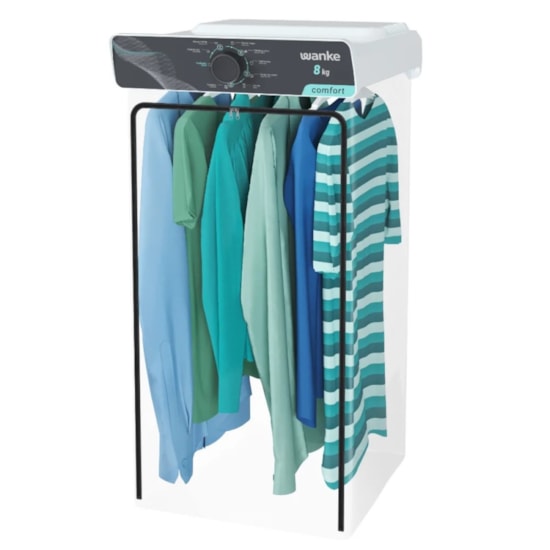 Secadora De Roupas 8Kg Comfort Wanke Branco
