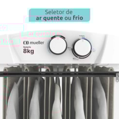 Secadora De Roupas 8Kg Solaris Mueller 220V Branco