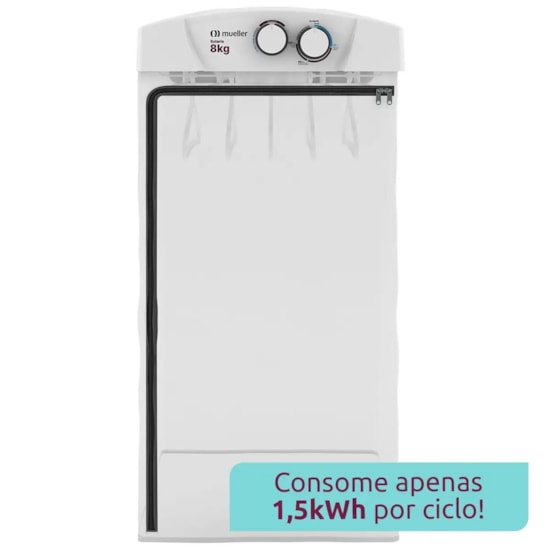 Secadora De Roupas 8Kg Solaris Mueller 220V Branco