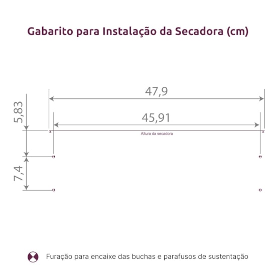Secadora De Roupas 8Kg Solaris Mueller Branco