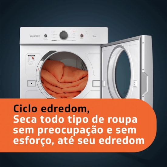 Secadora Roupa Rotativa Bsr10bbbna Brastemp Branco