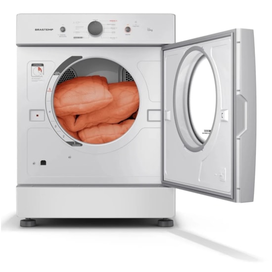 Secadora Roupa Rotativa Bsr10bbbna Brastemp Branco