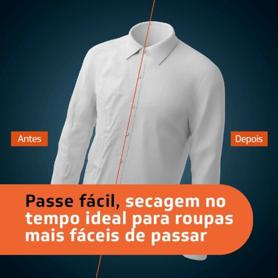 Secadora Roupa Rotativa Bsr10bbbna Brastemp Branco