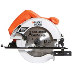 Serra Circular 1500W Cs1024 Black Decker Preto/Laranja Serra Circular 1500W Cs1024 Black Decker Preto/Laranja
