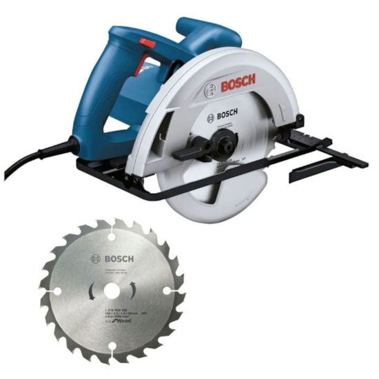 Serra Circular 7 1/4 Gks 1330W Bosch 220 Azul Serra Circular 7 1/4 Gks 1330W Bosch 220 Azul