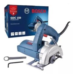 Serra Marmore Ttan Gdc150 1500W Bosc 220 Azul/Prata Serra Marmore Ttan Gdc150 1500W Bosc 220 Azul/Prata