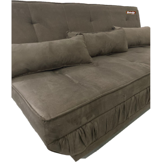 Sofá Cama Califórnia Cacau 6106 Sofá Cama Califórnia Cacau 6106