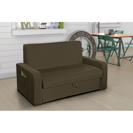 Sofá Cama Daiane Matrix Bege B255 Sofá Cama Daiane Matrix Bege B255