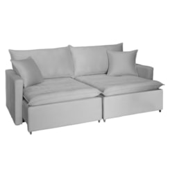 Sofa Cama Grecia 2,10 Mts  Linho Bege
