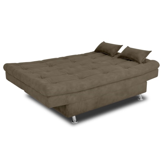 Sofá Cama Salomé 3 Lugares Matrix Bege B255