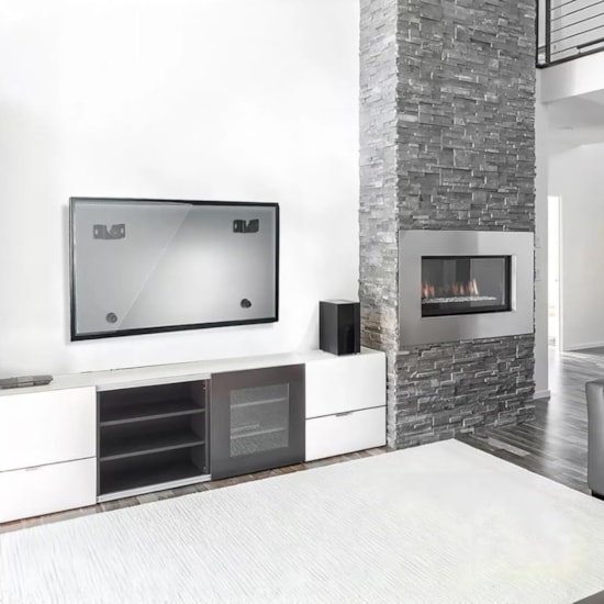 Suporte Fixo De Parede 14 A 100 Polegadas Preto