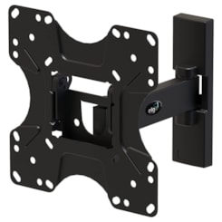 Suporte Parede Biarticulado Full 20 Elg Preto Suporte Parede Biarticulado Full 20 Elg Preto