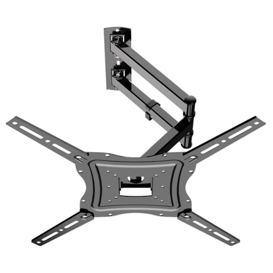 Suporte Triarticulado 4 Movimentos 26 A 60 Polegas Preto