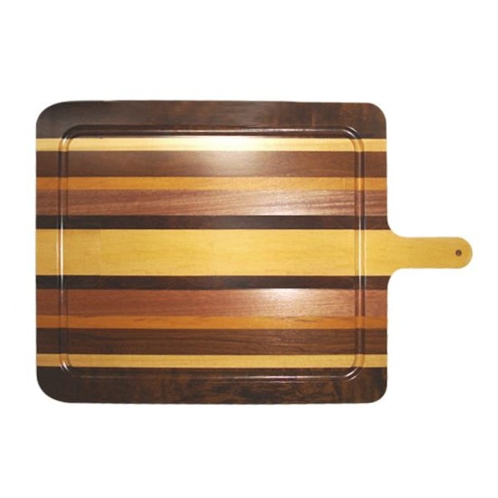 Tabua Grande Xpeto 40X63cm Marfim/Jatoba Tabua Grande Xpeto 40X63cm Marfim/Jatoba