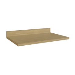 Tampo Balcão De 80Cm Nova Dubai Louro Freijo Champan Tampo Balcão De 80Cm Nova Dubai Louro Freijo Champan