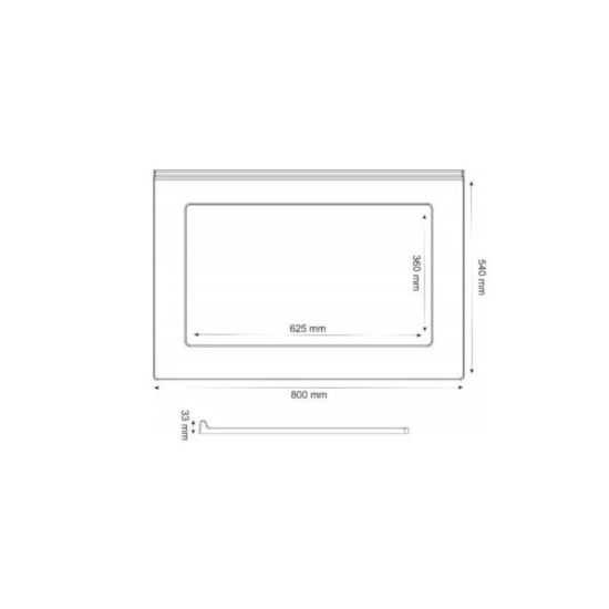 Tampo Cooktop Granito 80Cm 5 Bocas Preto Tampo Cooktop Granito 80Cm 5 Bocas Preto