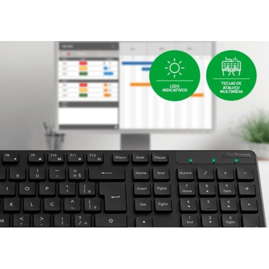 Teclado Tci10 Intelbras Preto Teclado Tci10 Intelbras Preto