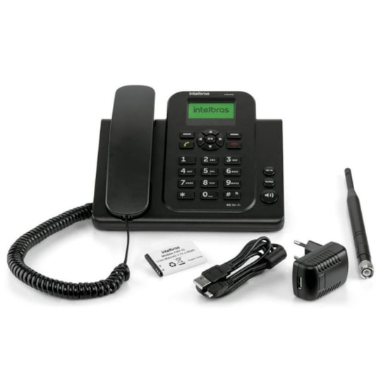 Telefone Celular Fixo 4G Wifi Cfw9041 Preto Telefone Celular Fixo 4G Wifi Cfw9041 Preto