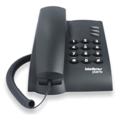 Telefone Pleno Sem Chave Intelbras Preto Telefone Pleno Sem Chave Intelbras Preto