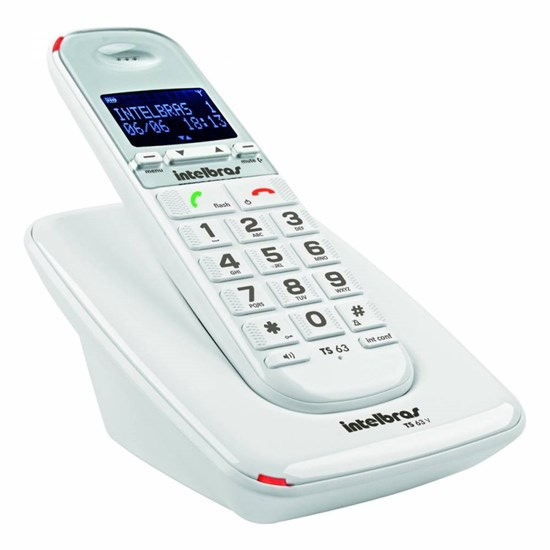 Telefone Sem Fio Ts 2510 Intelbras Branco