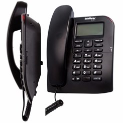 Telefone Tc60 Com Fio Com Identificador Preto