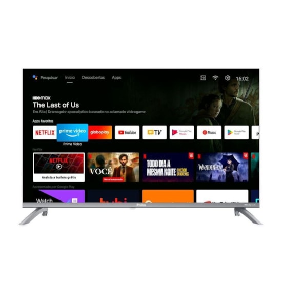 Televisor Smart 32P Philco Google Hd Led Preto