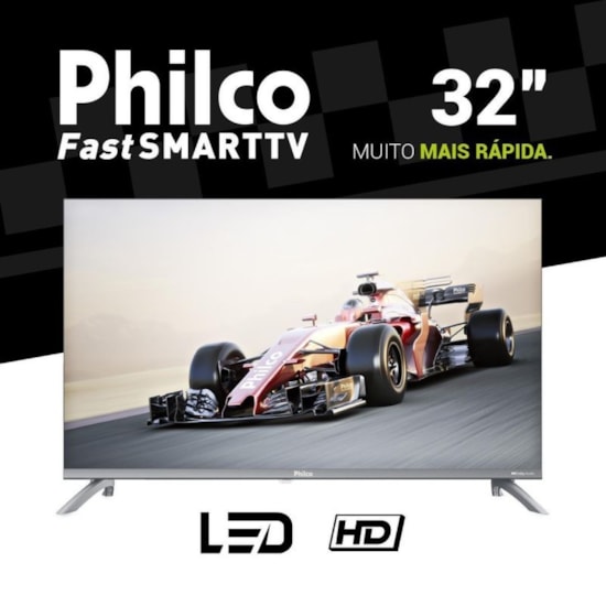 Televisor Smart 32P Philco Google Hd Led Preto
