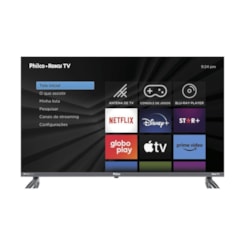 Televisor Smart 32P Philco Roku Tv Led Preto