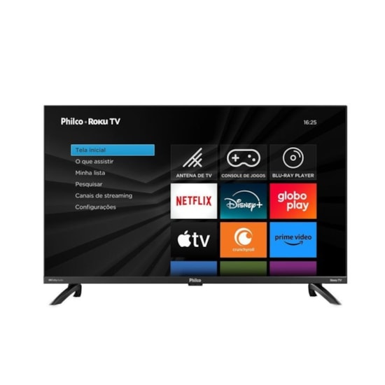 Televisor Smart 32P Philco Roku Tv Led Preto