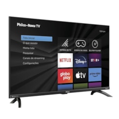 Televisor Smart 32P Philco Roku Tv Led Preto