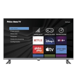Televisor Smart 32P Philco Roku Tv Led Preto